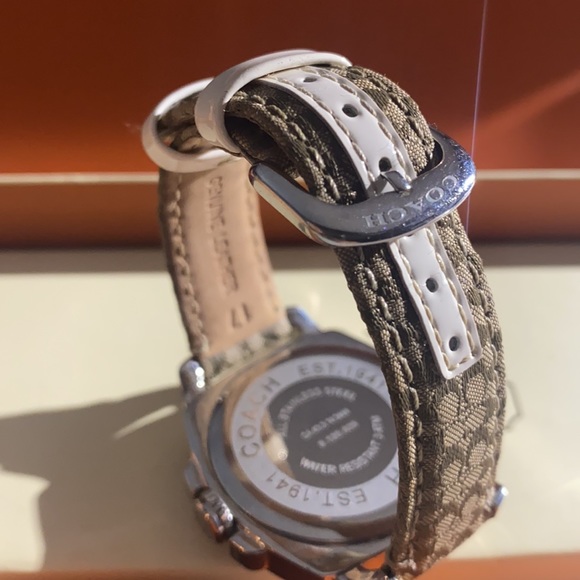Coach Monogram Leather Watch - Picture 2 of 8